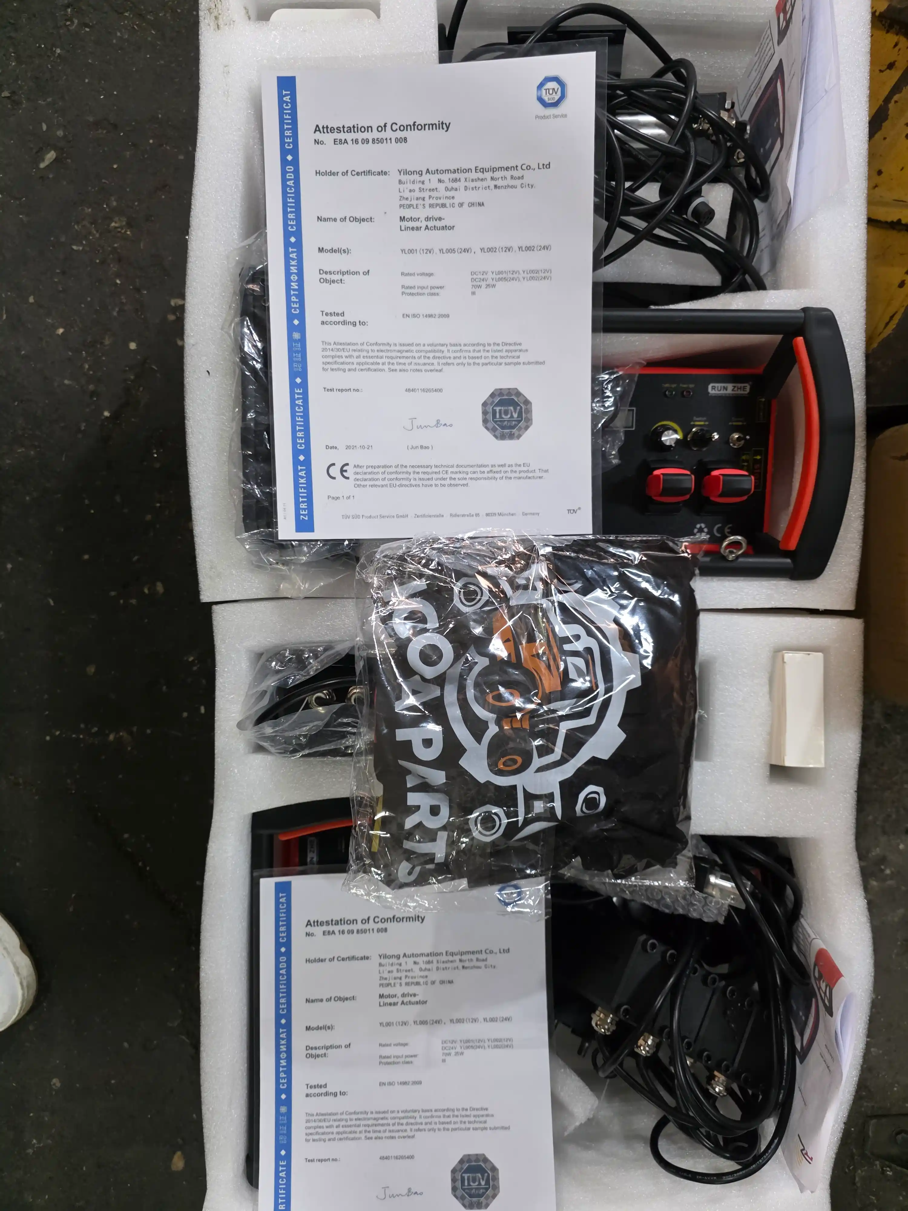 RZ400 Industrial Hydraulic Remote Control for Cranes